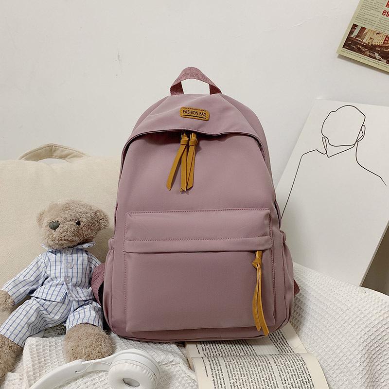 2023 Koreanischer Damen-Nylon-Rucksack - Modisch, Vielseitig, Literarischer College-Stil Schultasche