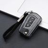 Flip 2 3 4 Button Carbon Car Key Case Cover for Toyota Camry 2022 2021 Corolla Key Cover Car Accessories Keychain Keyring Holder