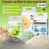 6L Deodorierende Tofu Katzenstreu Probiotischer Deodorierender Sand Kohlenstoff Geringe Staubentwicklung Spülbar Toiletten Erbsen Katzenstreu Schnell Klumpend