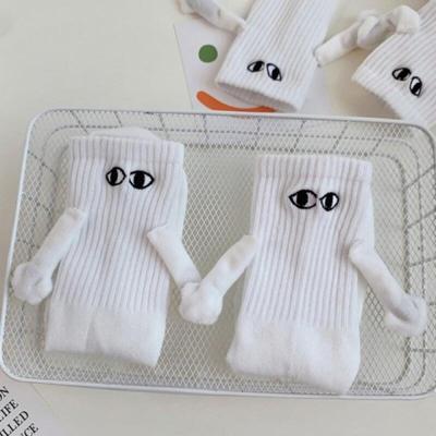 Einzigartiger Artikel für Paare Freundschaftsartikel Händchen haltende Figur Magnetische Socken