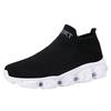 Breathable Casual Sports Shoes Large Size Women's Shoes Lazy Shoes Fly-woven Socks Shoes Children Light Soft Nesting Couple Shoes