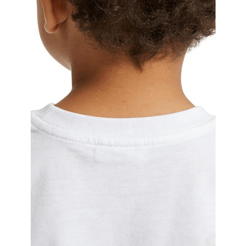 Boys Crew Neck Short Sleeve T-Shirt with Cartoon Spicy Chili Print