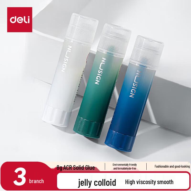 Deli Formaldehyde-Free High-Viscosity Solid Glue Sticks
