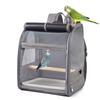 Compact Transparent Bird Travel Backpack for Small Pets