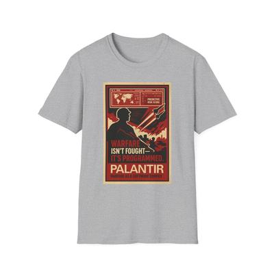 Palantir Shirt, AI War Poster, Predictive Strike Tee, Warfare As Software Shirt