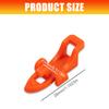 Fishing Rod Pole Hook Keeper Bait Holder with Rubber Rings Fishing Lures Jig Hooks Safety Keeping Holder Fishing Tackle