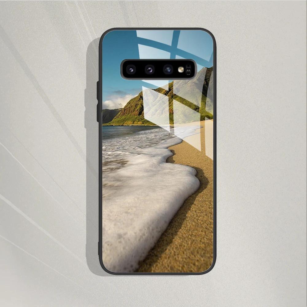 For Samsung Galaxy S10 S 10 Plus S10E Case Shockproof Tempered Glass Case Hard Back Cover Funda For Samsung S10 Case S 10 Bumper