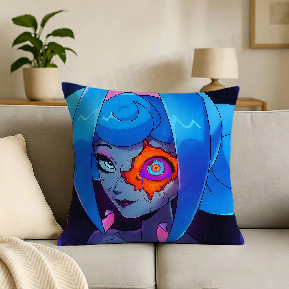 Cartoon KKnights of GGuinevere Cartoon Printing Pillowcase Customized Pillow Cover for Sofa Home Decor
