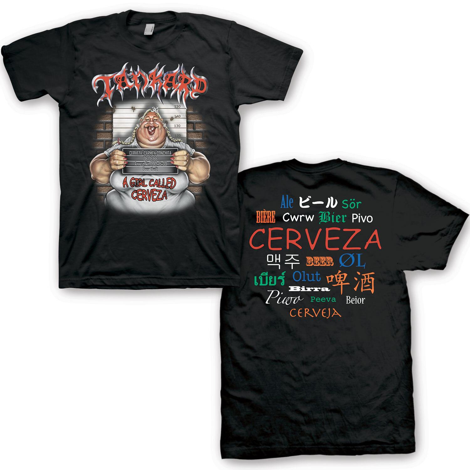 Tankard Cerveza T-Shirt Mens Womens Tees Top S