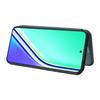 For Realme P3 Pro 5G Case Carbon Fiber Texture Drop-Proof PU Leather Phone Cover