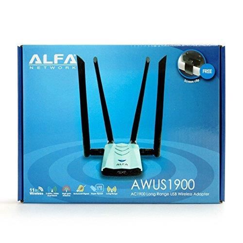 Alfa Network AWUS1900 802.11ac Ultra-Speed-USB-Adapter