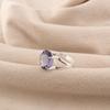 Iolite Gemstone 925 Sterling Silver Women Jewelry Designer Ring For Anniversary Gift RR-75-7