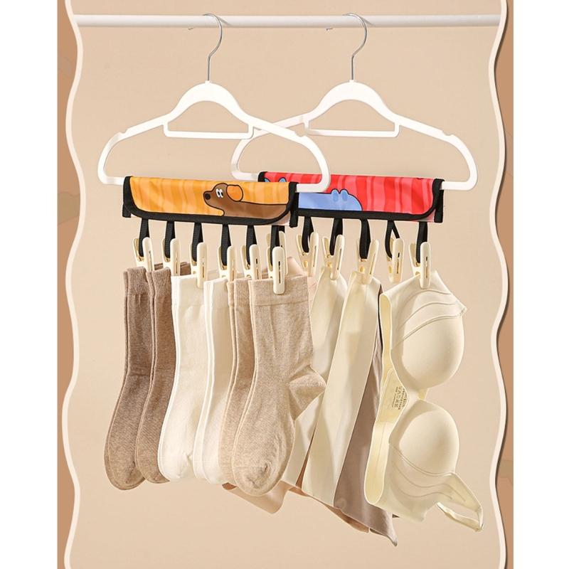 Portable Travel Clothes Hanger Foldable Designs Home Accessory for Easy to Packing for Business Trip and Camping