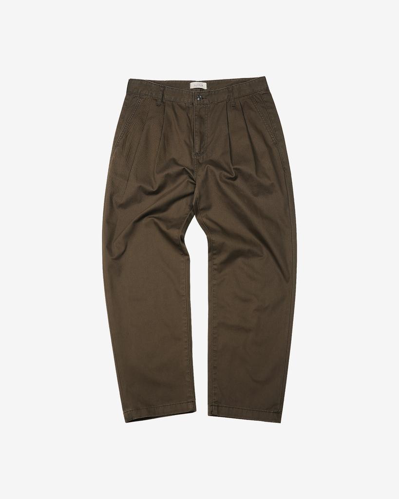 Solti Tura Cotton Washed Pants (Brown)