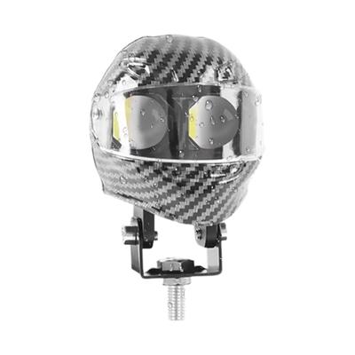 Motorcycle Fog Lights Motorcycle Helmet-Style LED Fog Light Waterproof Motorbike Spotlight For Scooter ATV Offroad Dirt Street