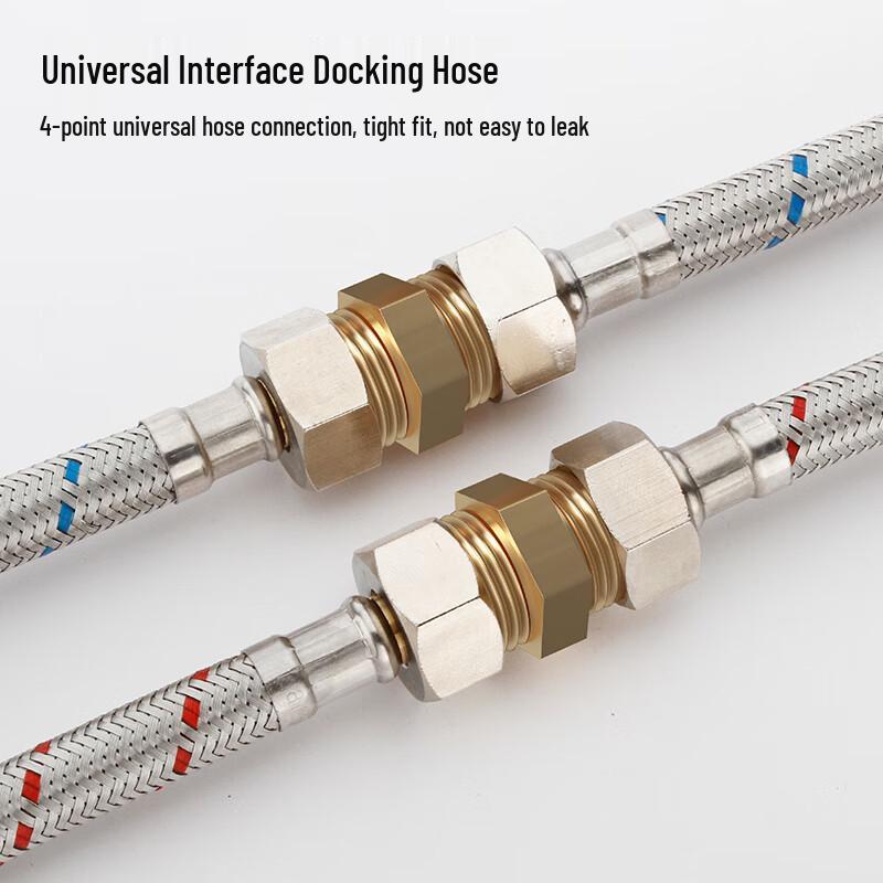 CVBAB Brass Threaded Pipe Nipple Connector
