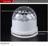LED Crystal Magic Ball Light: 2-in-1 RGB Seven-Color Rotating Laser Stage Light