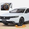 New 1/18 HONDA Accord Alloy Car Model Diecasts Metal Vehicles Car Model High Simulation Sound and Light Collection Kids Toy Gift
