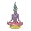 Meditierende Göttinnenstatue 3D-gedruckte sitzende Naturgöttin Skulptur Spirituelle Figur für Haus Zimmer Garten Dekoration