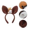 Lurrose Horse Headband, 2026 Zodiac Year of the Horse, Plush Animal Ears, Cosplay Costume for Adults and Children, Perfect for New Year's Cards,