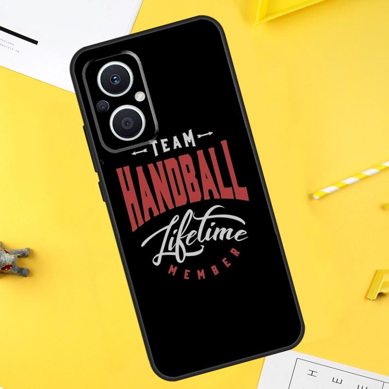 Play Handball Quotes For OPPO Reno 14 13 12 11 10 Pro 8T 11F 12F 13F 14F 7 8 Lite OPPO Find X9 X8 X6 X5 Pro Case