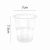 50Pcs 180ml Disposable Plastic Cups Food-grade PP Transparent Clear Plastic Cups Heat-resistant Party Plastic Cups