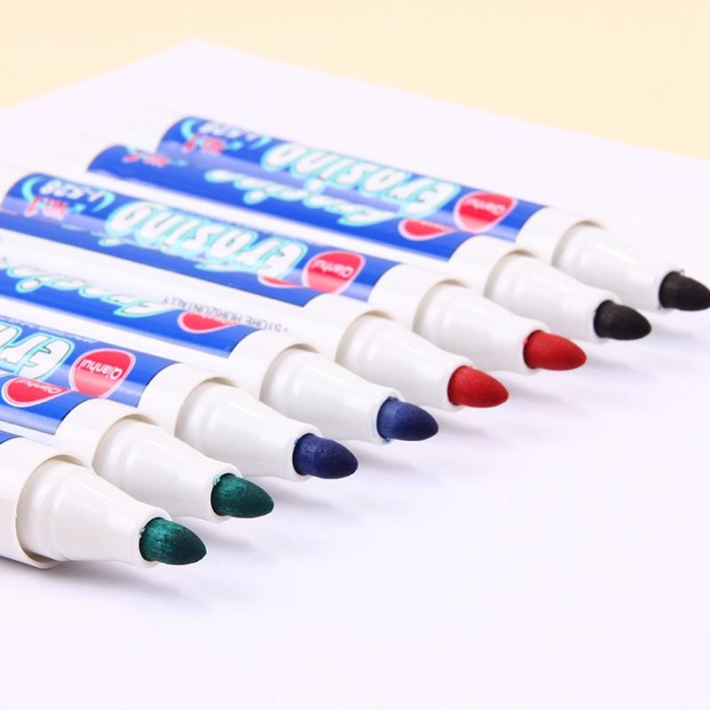 10pcs Whiteboard Marker Plastic Erasable Marker Pen Whiteboard Marker Pen Office Stationery Supplies