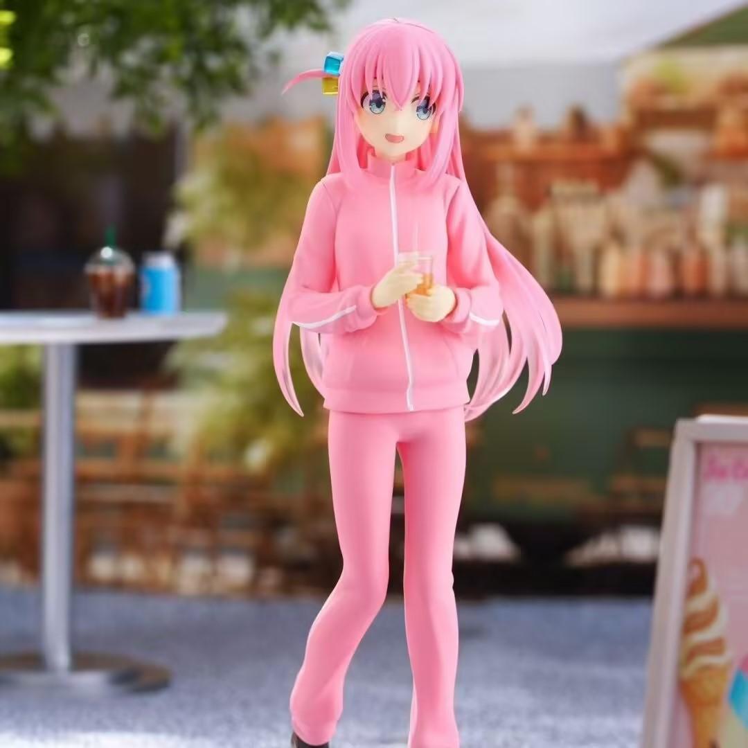 

18CM Anime BOCCHI THE ROCK! FIGURE GotohHitori Stand Animation Model Toys Gifts Collection Decoration Ornaments PVC No box