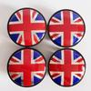 4PCS X 54MM Car Wheel Center Hub Caps Cover Emblem Sticker For Mini Cooper S JCW One R55 R56 R60 R61 F54 Clubman Countryman