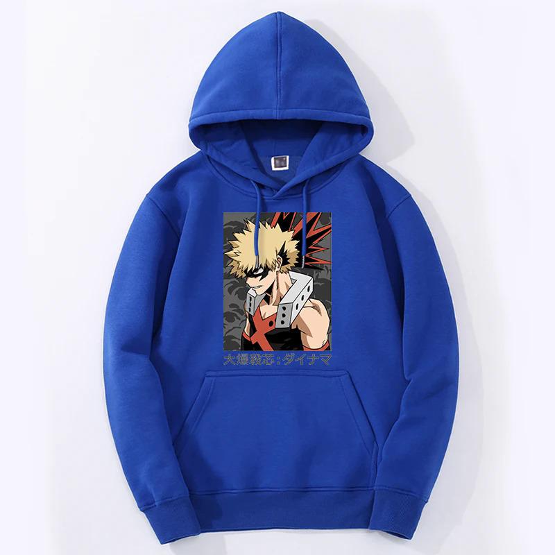 My Hero Academia Anime Clothing Bakugou Hoodies