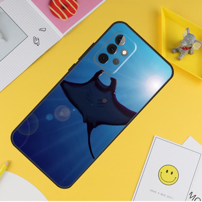 Zvířecí manta pro Samsung Galaxy A14 A34 A54 A12 A32 A52 A51 A71 A53 A33 A13 A15 A25 A35 A55 Pouzdro na telefon