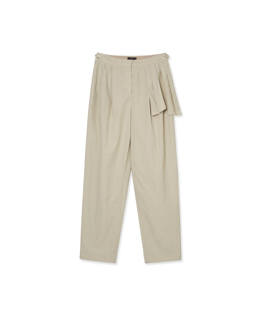 IOLO Women'S Ribbon Baggy Pants_Beige