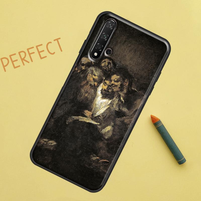 Francisco Goya Paintings For Huawei Nova Y91 Y70 Y72 Y73 Y60 Y90 Y61 8i 7i 11i 12i 12s 9 10 SE P20 P30 P40 Lite Case