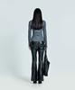 51Peosenteupoumeon Bootcut Tunnel Linning Trouser Leather - Black(Woman)