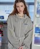 Cpgn Studio [2-Way] Navastar Pigment Zip-Up Hoodie Ghost Grey