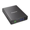 Krisdonia Mobile Carregador Rápido PD 100W para 4 6 Dispositivos Simultaneamente Certificado Indicador de Nível de Bateria LED Entrada 65W Saída 100W Carregador USB para PC Negócios