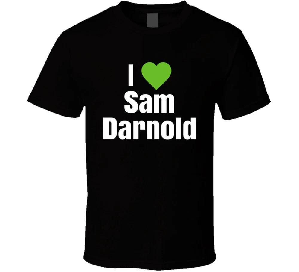 I Heart Love Sam Darnold Cooper Kupp T Shirt S
