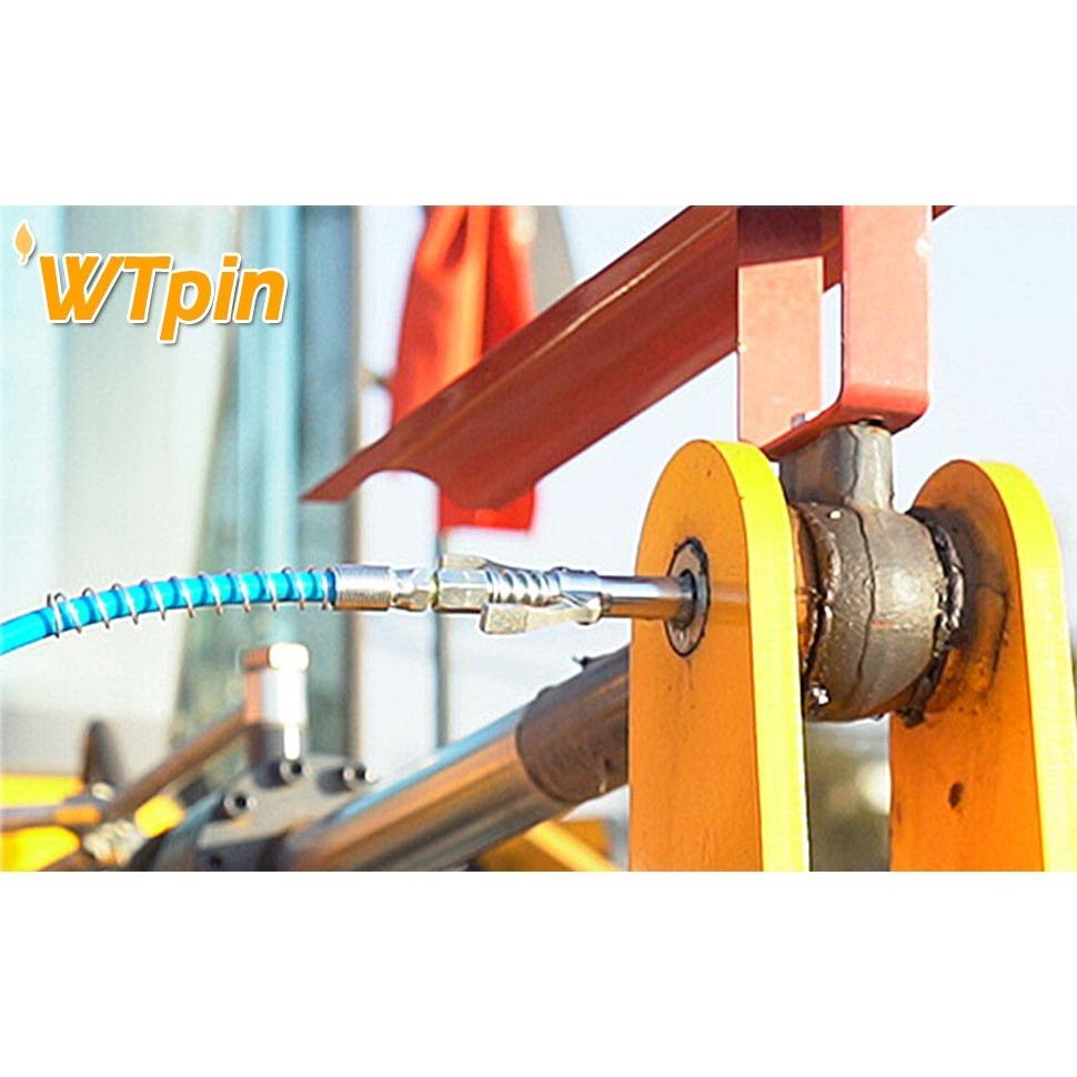 Coupling G Coupler, Double Handle Grease Gun for All Types of Grease Guns, G Grease Gun Mouthpiece, Less Effort, Easy To Attach and Remove