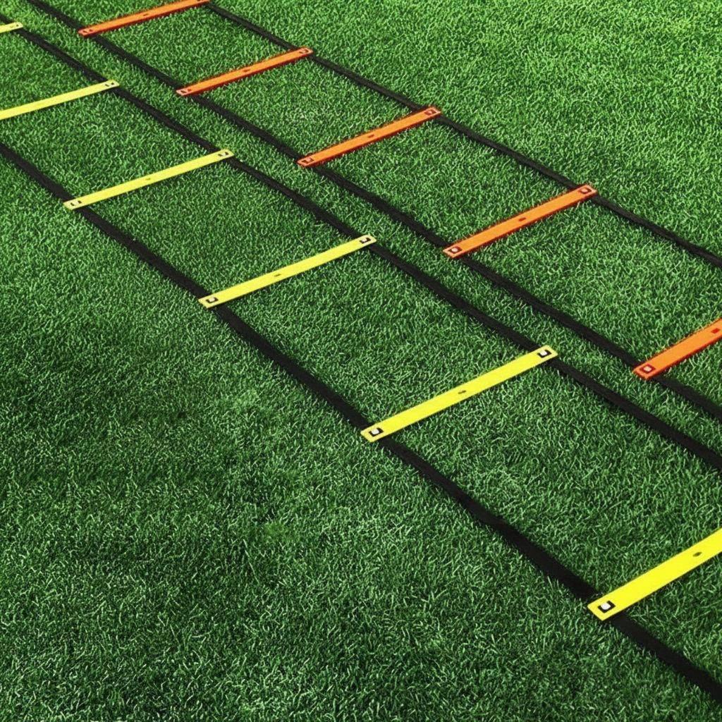 Agility Ladder Portable Speed Rungs Athletic Gear for Athletes, Coaches, Outdoor, Gym 3M