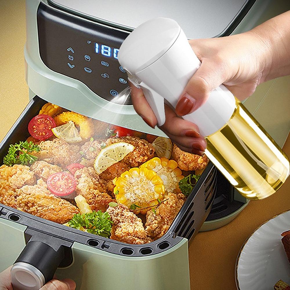 200ML Olive Oil Spray BBQ Cooking Kitchen Baking Olive Oil Sprayer Oil Spray Empty Bottle Vinegar Bottle Oil Dispenser Salad