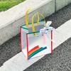 Kindergarten Party Favor Gift Bag with Transparent Handle for Back-to-School and Birthday.