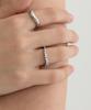 Tatiana Crescendo Wave Cubic Ring Cr1893