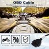 Durable-6 To 16 Pin OBD2 Connectors Diagnostic Tools OBD Extension Cables Adapters For Kawasaki Motorcycle Z Serie