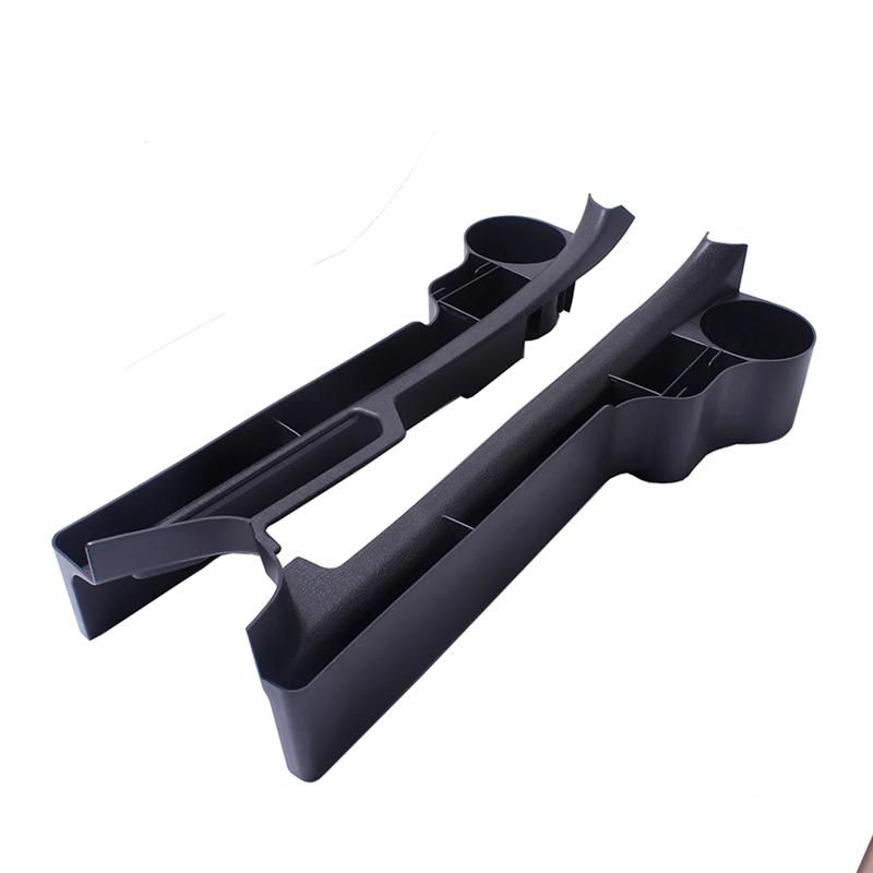 Cup Holder Compatible Car Center Console Storage Box For Toyota Land Cruiser 100 LC100 Ujz100 FZJ100 1998-2006 2007 чёрный