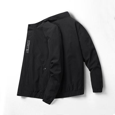Outdoor Sports Herrenjacke Frühling und Herbst Lockere Vielseitige Jacke Herren Dünne Trenchcoat Jacke Herren