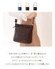 [IMAI BAG Since 1977] Imai Bag Totrue Genuine Horsehide Leather Women's Square Shoulder Bag with Pony Design and Multi-Purpose Storage (33260