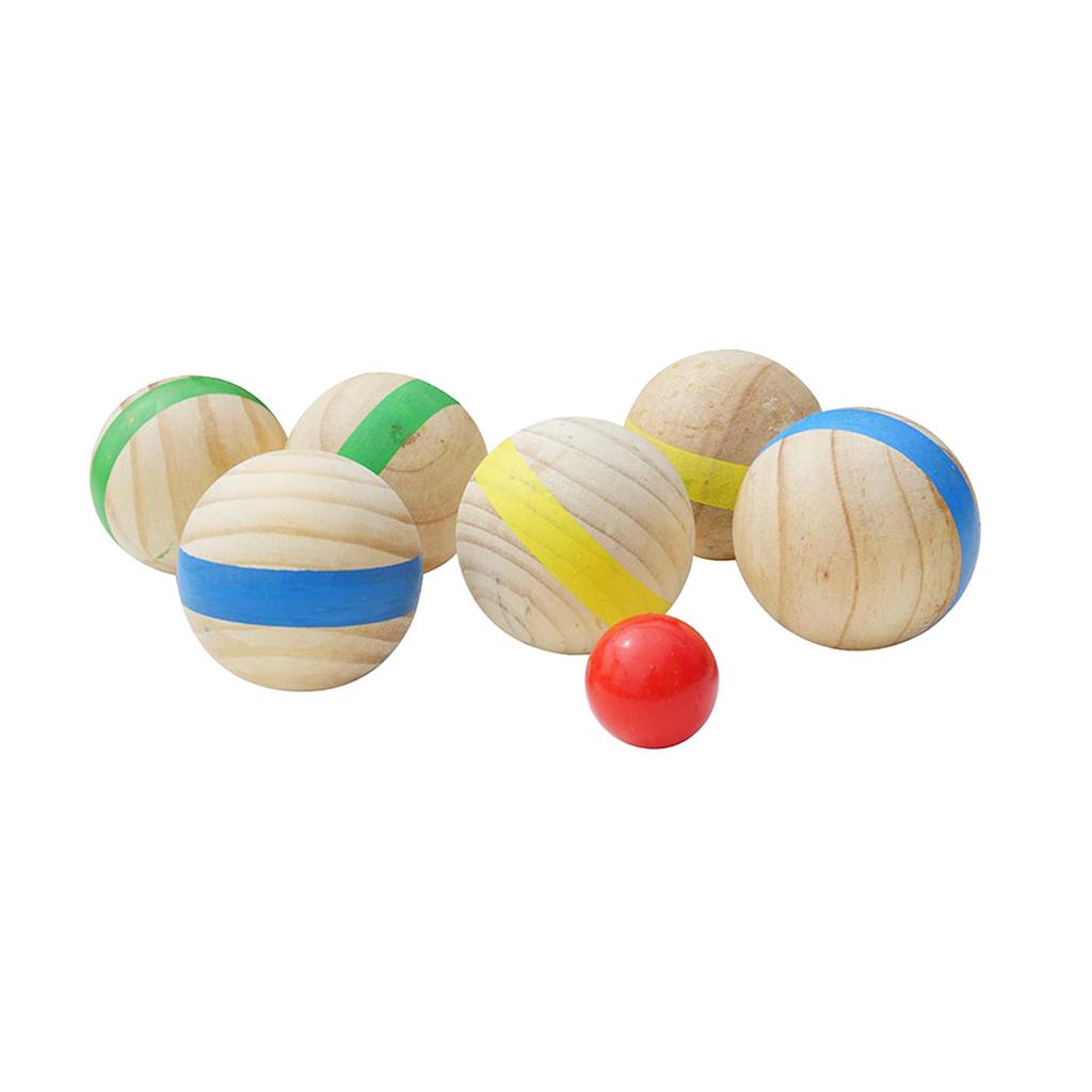 7x Bocce Balls set sports Playground Games Sturdy Equipment Outdoor for Gym