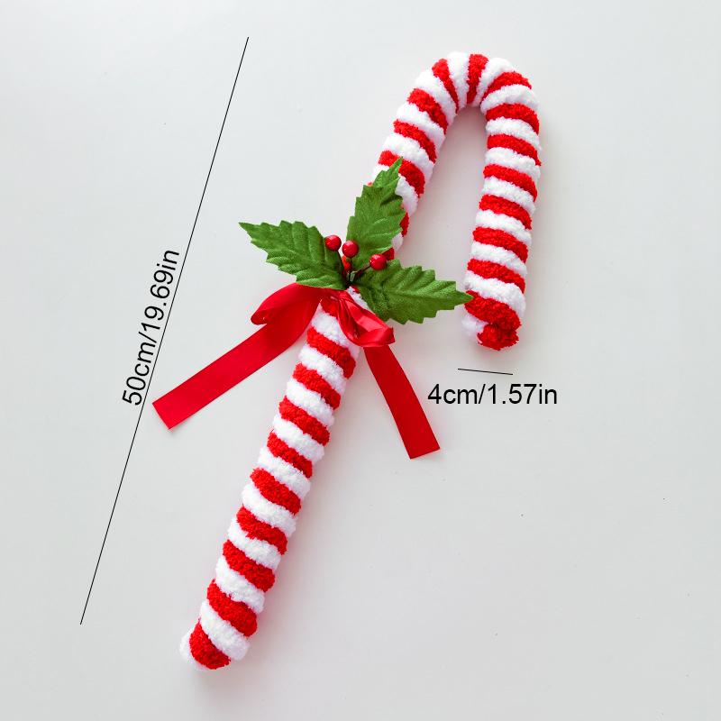 

1 шт. Рождественская елка, леденец, пики, праздники, шерстяные конфеты, рулонные украшения, новогодний декор для елки, офис, доступно несколько вариантов