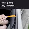 Universal V-Shaped Car Window Sealing Strips Rubber Auto Window Gap Filler Weatherstrip Car Door Noise Ulation Strips