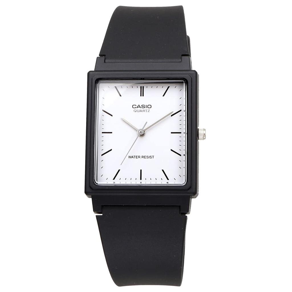 Casio Analog Watch with Urethane Strap and Rectangular Overseas Model MQ-27-7E Face, Unisex, (Used)